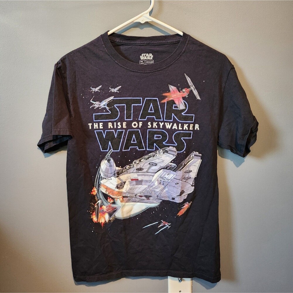 Starwars The Rise Of Skywalker Black Unisex T-shirt Size Small